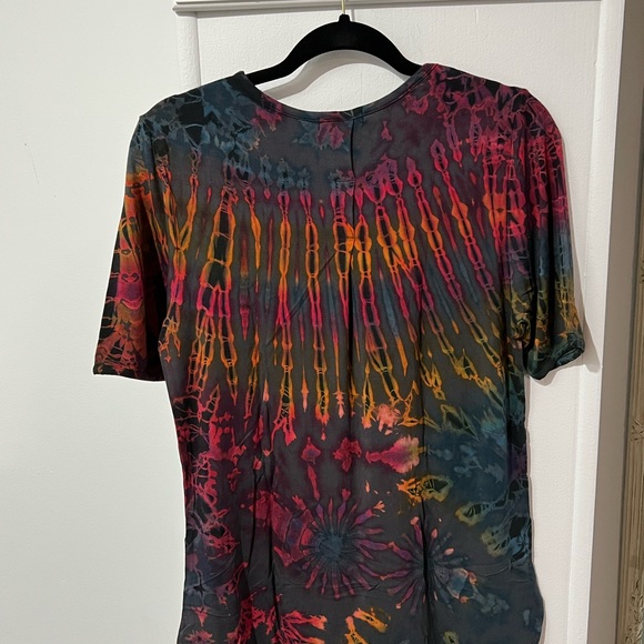 Tie dye T, one size, like-new. - Picture 2 of 2